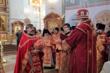 Митрополит Артемий наградил клириков Хабаровской епархии Митрополит Артемий наградил клириков Хабаровской епархии