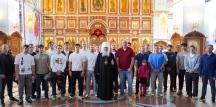 Молебен с хоккейной командой «Амур» 20 сентября 2026 г. Молебен с хоккейной командой «Амур» 20 сентября 2026 г.